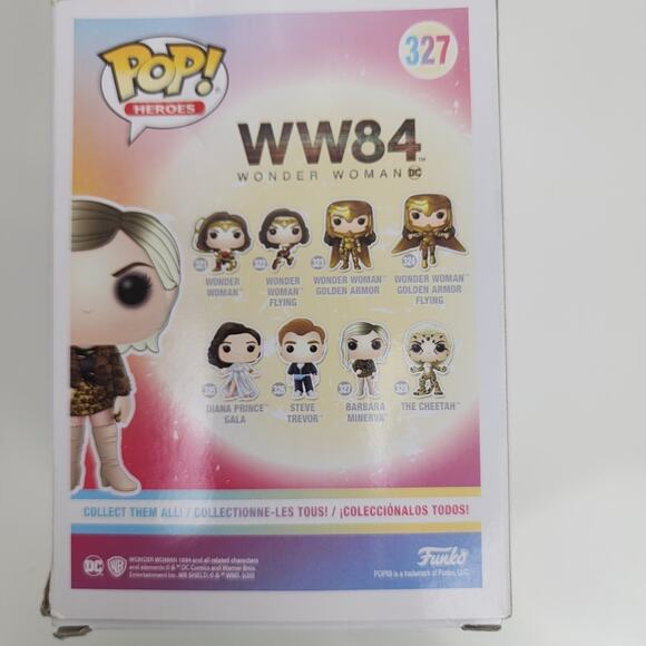 Funko Pop! Heroes DC Wonder Woman 1984 Barbara Minerva 327 NEW in Box - Picture 3 of 6